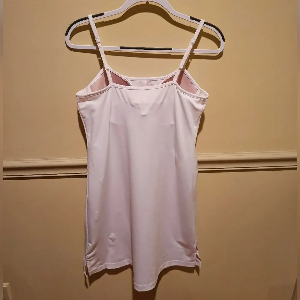 White Athleta Pink Paisley Mini Dress  Medium, Excellent Condition! Super Cute!